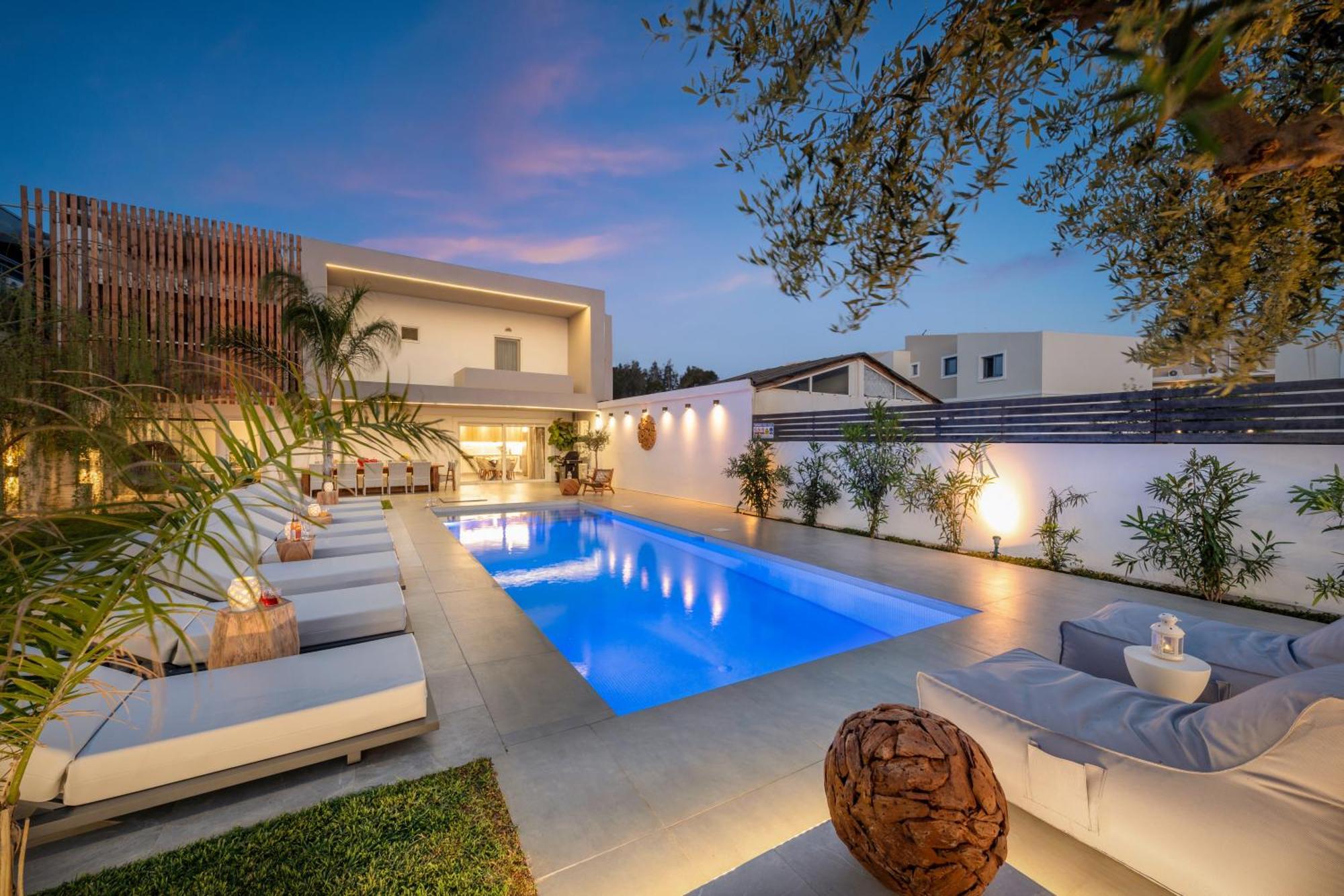 Hypnosis Villa Beachside Georgioupoli Exterior foto