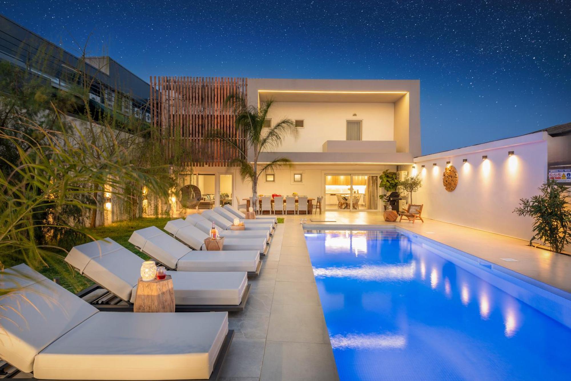 Hypnosis Villa Beachside Georgioupoli Exterior foto